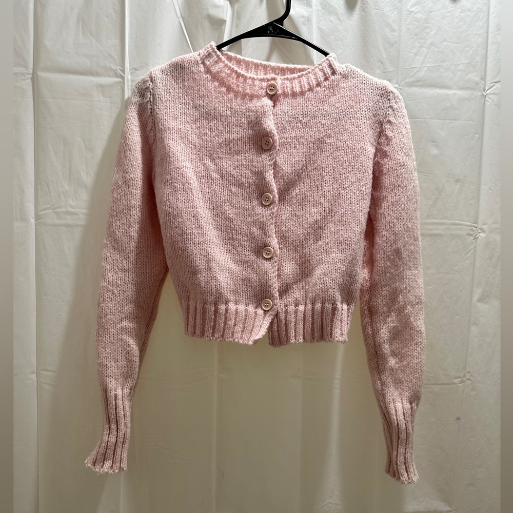 Pink Women's Sweater - Picture 2 of 3